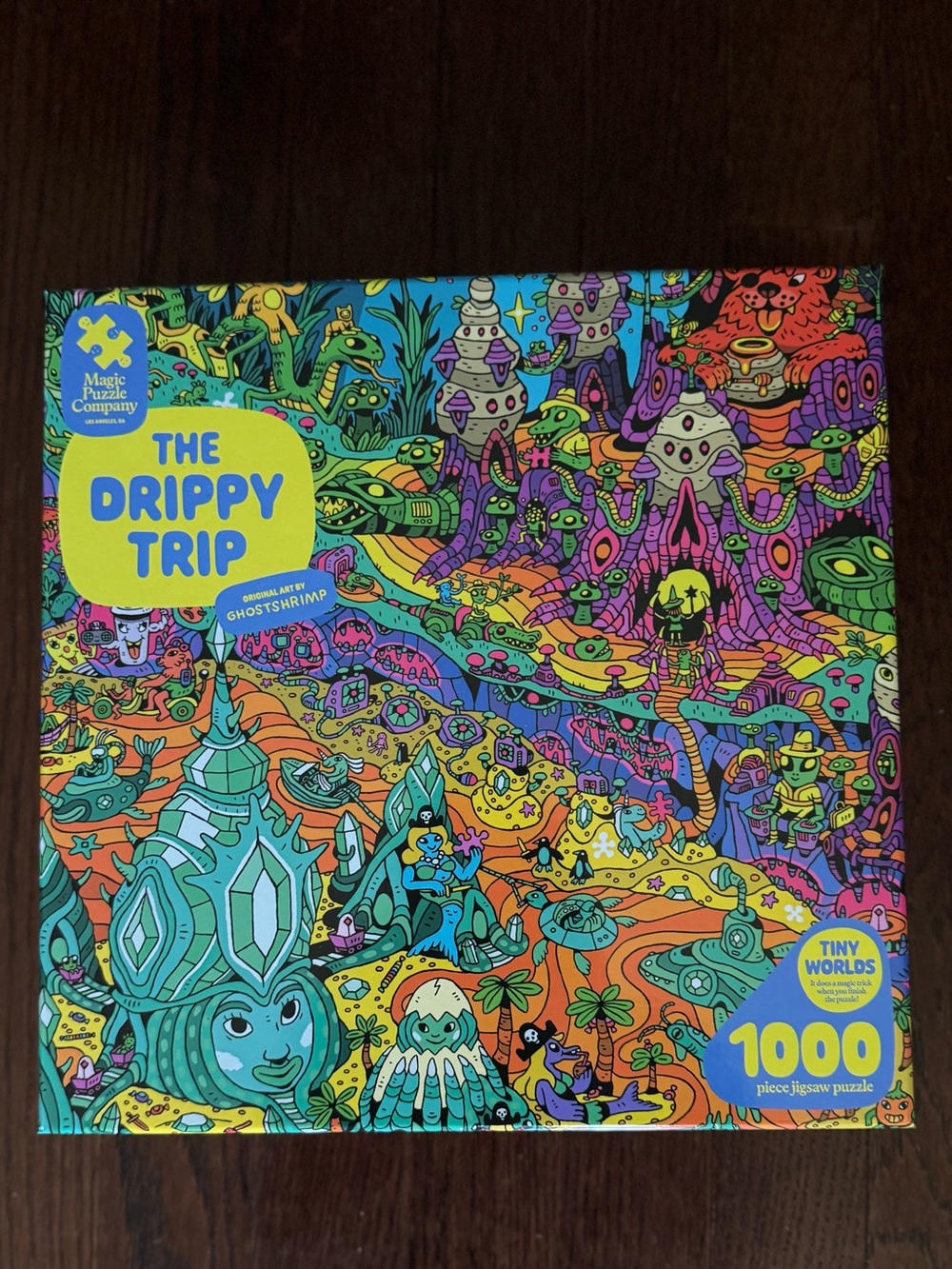 Magic Puzzle Company The Drippy Trip 1000-Piece Jigsaw Puzzle